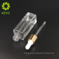 30ml empty essential oil square clear glass dropper bottle